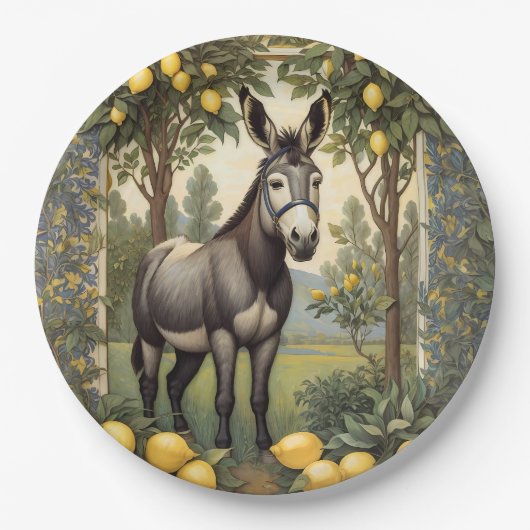 ヴィンテージロバ ペーパープレート (正面)