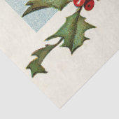 ヴィンテージロビンズ及びヤドリギ 薄葉紙 (詳細)