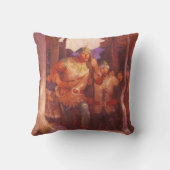 ヴィンテージロビンフッドとメリー彼の仲間by NC Wyeth クッション (裏面)