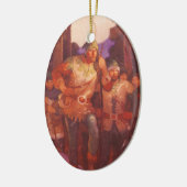 ヴィンテージロビンフッドとメリー彼の仲間by NC Wyeth セラミックオーナメント (左)