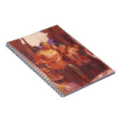 ヴィンテージロビンフッドとメリー彼の仲間by NC Wyeth ノートブック (右側)