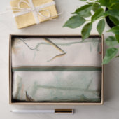 ヴィンテージロビン雪の中でクリスマスの挨拶 薄葉紙 (ギフト)