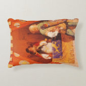 ヴィンテージロビン・フッドがNCワイエスのメイド・マリアンに出会う アクセントクッション (正面)