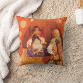 ヴィンテージロビン・フッドがNCワイエスのメイド・マリアンに出会う クッション (ブランケット)