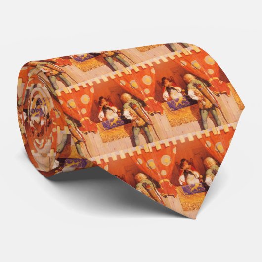 ヴィンテージロビン・フッドがNCワイエスのメイド・マリアンに出会う ネクタイ (ロール)