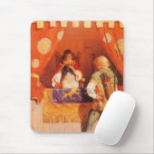 ヴィンテージロビン・フッドがNCワイエスのメイド・マリアンに出会う マウスパッド (マウス)