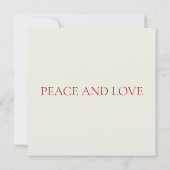 ヴィンテージロビン「メリークリスマス」グリーティングカード (裏面)