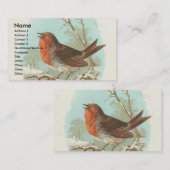 ヴィンテージロビン 名刺 (正面/裏面)