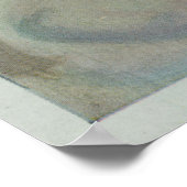 ヴィンテージロブスターギターセレナーデイラストレーション ポスター (角)