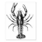 ヴィンテージロブスターゴムスタンプ ラバースタンプ (インプリント)