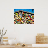 ヴィンテージロブスターブイ ポスター (キッチン)