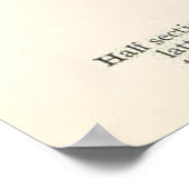 ヴィンテージロブスター解剖図(1911) ポスター (角)