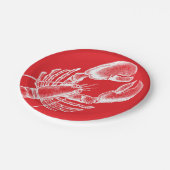ヴィンテージロブスター ペーパープレート (アングル)