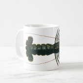 ヴィンテージロブスター、海洋海生命甲殻類 コーヒーマグカップ (正面左)