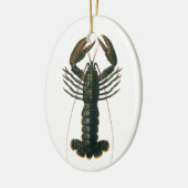 ヴィンテージロブスター、海洋海生命甲殻類 セラミックオーナメント (左)