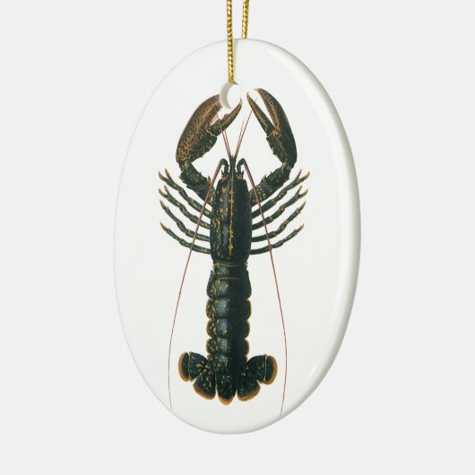 ヴィンテージロブスター、海洋海生命甲殻類 セラミックオーナメント (左)