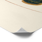 ヴィンテージロブスター、海洋海生命甲殻類 ポスター (角)