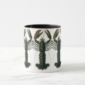 ヴィンテージロブスター、海洋海生命甲殻類 マグカップ (中央)