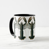 ヴィンテージロブスター、海洋海生命甲殻類 マグカップ (正面左)