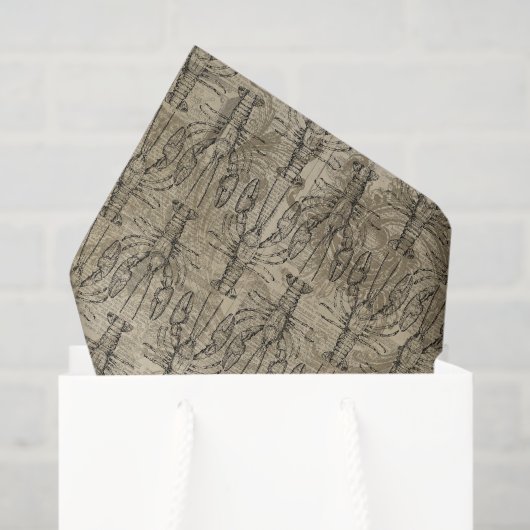 ヴィンテージロブスター 薄葉紙 (ギフトバッグ)