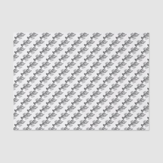 ヴィンテージロブスター#1イラスト 薄葉紙 (正面)
