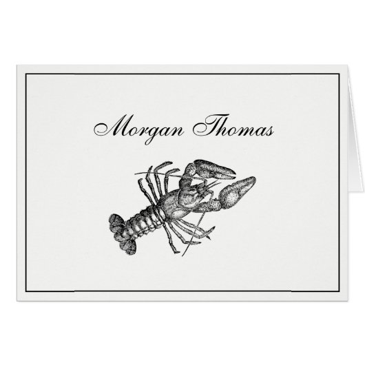 ヴィンテージロブスター#1スケッチ (正面横)