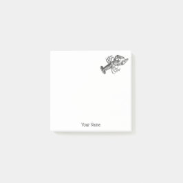 ヴィンテージロブスター#1スケッチ ポストイット