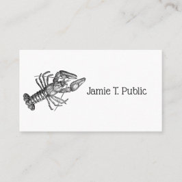 ヴィンテージロブスター#1スケッチ 名刺