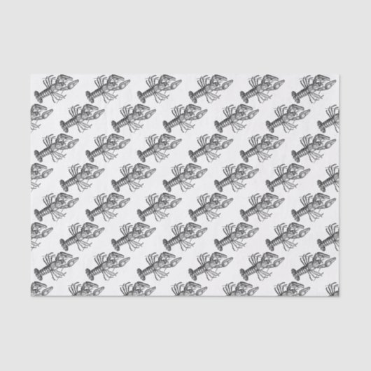 ヴィンテージロブスター#1スケッチ 薄葉紙 (正面)