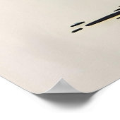 ヴィンテージロボットイラストレーション-レトロSci-Fiアートワーク ポスター (角)