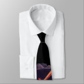 ヴィンテージロボット付きSFエイリアン宇宙飛行士 ネクタイ (タイ)