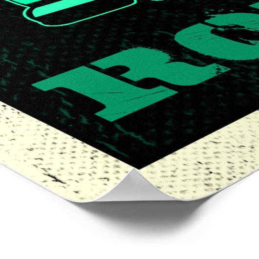 ヴィンテージロボット侵入 ポスター (角)