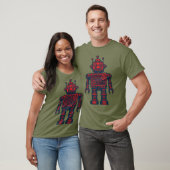 ヴィンテージロボット Tシャツ (ユニセックス)