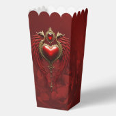 ヴィンテージロマンスとハートと翼。 フェイバーボックス (裏面)