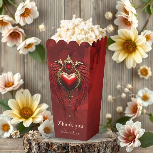 ヴィンテージロマンスとハートと翼。 フェイバーボックス