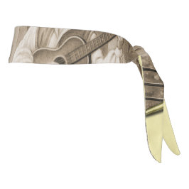 ヴィンテージロマンスのカップル、男女、ゴールド タイヘッドバンド