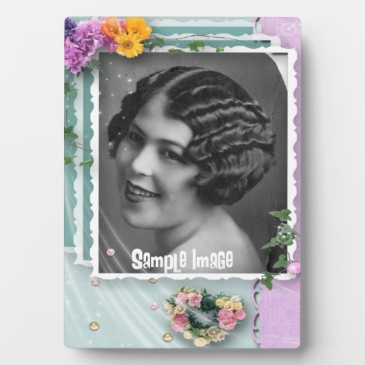 ヴィンテージロマンスアートプラーク フォトプラーク (正面)