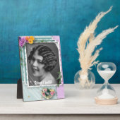 ヴィンテージロマンスアートプラーク フォトプラーク (側面)