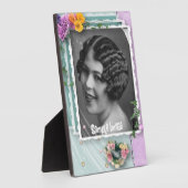 ヴィンテージロマンスアートプラーク フォトプラーク (側面)