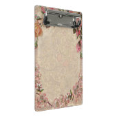 ヴィンテージロマンスカップル：アンティークバラガーリーラブ ミニクリップボード (アングル)