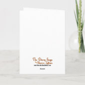 ヴィンテージロマンスグリーティングカード カード (裏面)