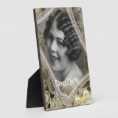 ヴィンテージロマンスシアートアートプラーク フォトプラーク (側面)