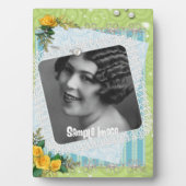 ヴィンテージロマンスバラアートプラーク フォトプラーク (正面)