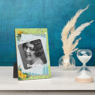 ヴィンテージロマンスバラアートプラーク フォトプラーク