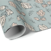 ヴィンテージロマンスパターンフローラ ラッピングペーパー (ロールコーナー)