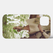 ヴィンテージロマンスラブカップルモノグラムIPADケース Case-Mate iPhoneケース (裏面 (横))