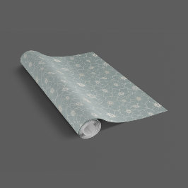 ヴィンテージロマンスームレスパターン ラッピングペーパー