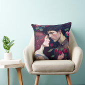 ヴィンテージロマンス恋人夫婦 クッション (椅子)