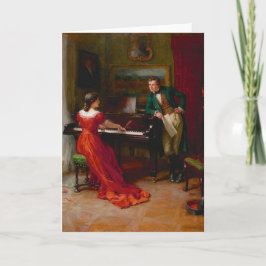 ヴィンテージロマンス挨拶カード カード