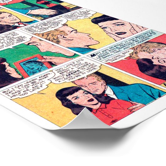 ヴィンテージロマンス ポスター (角)